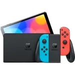 *G Nintendo Switch OLED - Röd/Blå