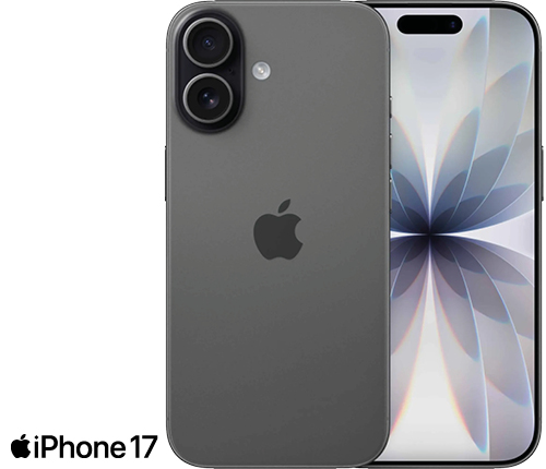 iPhone 17, 256 GB - Svart