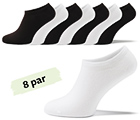 Super low socks - 8 par, strl 36-40