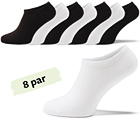 Super low socks - 8 par, strl 41-45
