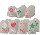 Julklappsetiketter 20 st