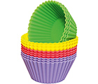 Muffinsformar i silikon, 12-pack
