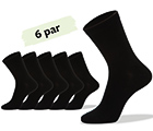 Classic black socks - 6 par, strl 36-40