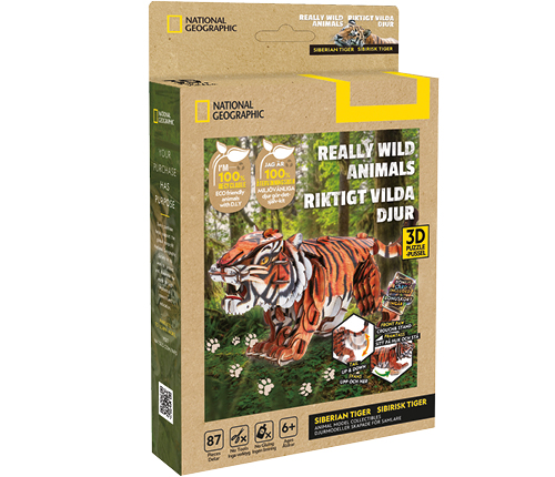 3D-pussel - Tiger